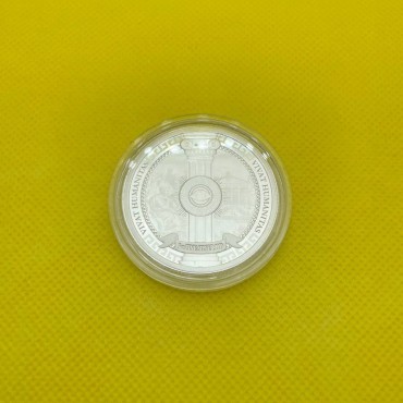 Срібна монета 1oz Хай Живе Людство "Vivat Humanitas" 2 долара 2023 Ніуе