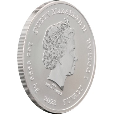 Срібна монета 1oz Боги Олімпу "Арес" 1 долар 2023 Тувалу