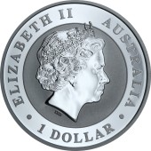 Срібна монета 1oz Коала 1 долар 2018 Австралія