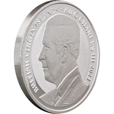 Срібна монета 1oz Пегас 1 долар 2023 БВО