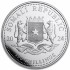 Серебряная монета 1oz Слон 100 шиллингов 2024 Сомали
