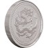 Срібна монета 2oz Рік Дракона 5 тала 2024 Самоа