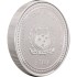 Срібна монета 2oz Рік Дракона 5 тала 2024 Самоа