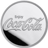 Срібний раунд 1oz Coca-Cola США