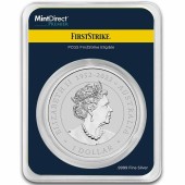 Серебряная монета 1oz Коала 1 доллар 2023 Австралия (MD Premier + PCGS FirstStrike®)