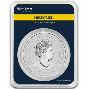 Срібна монета 1oz Коала 1 долар 2023 Австралія (MD Premier + PCGS FirstStrike®)
