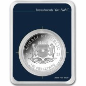 Срібна монета 1oz Леопард 100 шилінгів 2023 Сомалі (MintDirect® Single)