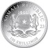 Срібна монета 1oz Леопард 100 шилінгів 2023 Сомалі (MintDirect® Single)
