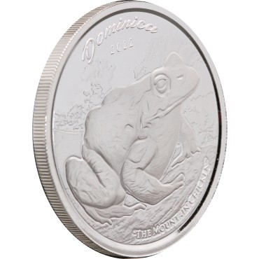 Срібна монета 1oz Домініка 2 долари 2022 Східні Кариби