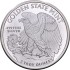 Срібний раунд 2oz Крокуюча Свобода США