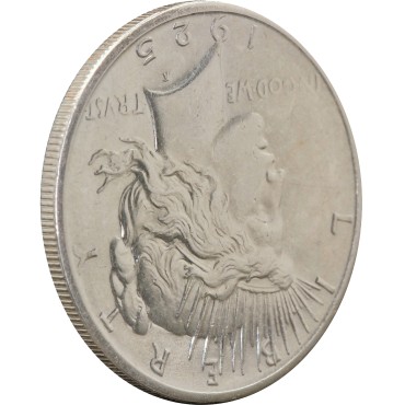 Серебряная монета Мирный Доллар 1 доллар 1925 США