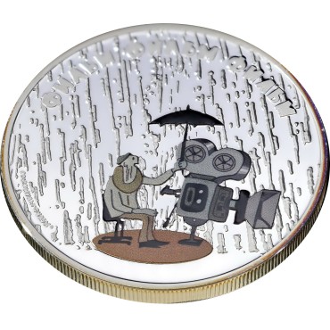 Срібна монета 1oz Фільм 5 доларів 2012 Острови Кука (кольорова)