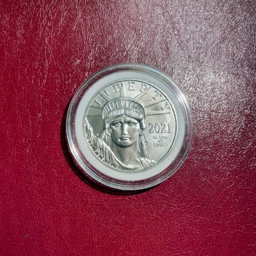 Платинова монета 1oz Американський Орел 100 доларів 2021 США