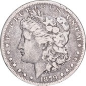 Срібна монета Долар Моргана 1 долар 1879 США