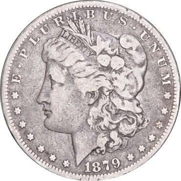 Серебряная монета Доллар Моргана 1 доллар 1879 США