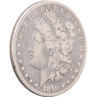 Серебряная монета Доллар Моргана 1 доллар 1879 США