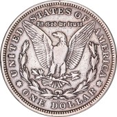 Срібна монета Долар Моргана "D" 1 долар 1921 США