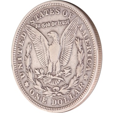 Серебряная монета Доллар Моргана "D" 1 доллар 1921 США