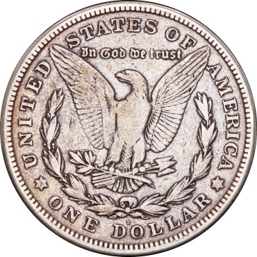 Срібна монета Долар Моргана "S" 1 долар 1921 США