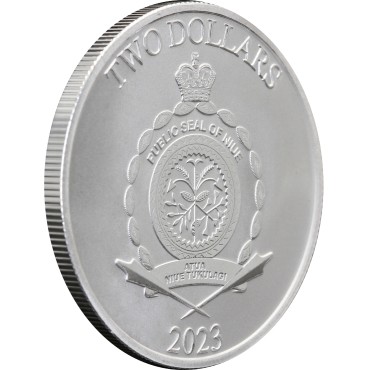 Срібна монета 1oz Зоряні Війни: Грогу 2 долара 2023 Ніуе