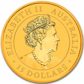 Золотая монета 1/10oz Кенгуру 15 долларов 2022 Австралия