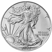 Серебряная монета 1oz Американский Орел 1 доллар 2024 США