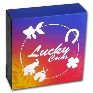 Серебряная монета Золотая Рыбка 500 франков КФА 2020 Камерун