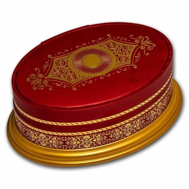 Срібна монета Мозаїчне яйце 2 долара 2021 Ніуе (кольорова)