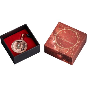 Срібна монета Скорпіон 500 франків КФА 2018, 2021 Камерун (позолочена)