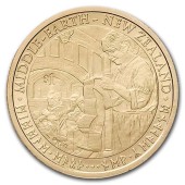 Монета Хоббит: Нежданное Путешествие "Бильбо Бэггинс" 1 доллар 2012 Новая Зеландия
