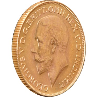 Золота монета Соверен Георга V 1 Англійський Фунт 1927 Великобританія