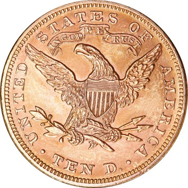 Золота монета 10 доларів 1894 США