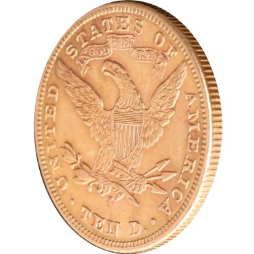 Золотая монета 10 долларов 1899 США