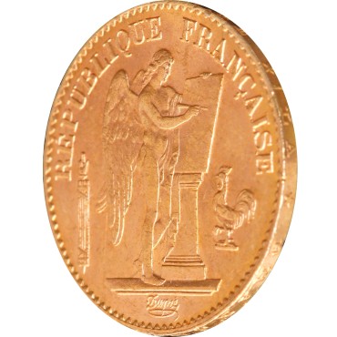 Золота монета 20 франків 1895 Франція