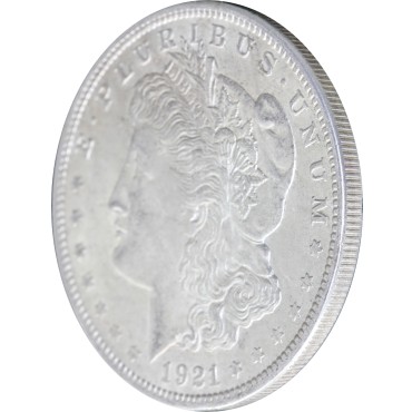Срібна монета Долар Моргана 1 долар 1921 США