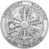 Срібний раунд 1oz Легендарні Воїни: Чингісхан США