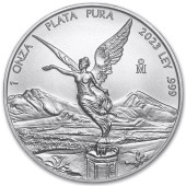 Срібна монета 1oz Лібертад 2023 Мексика