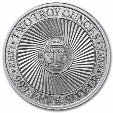 Срібний раунд 2oz Череп (Тип II) 2023 США