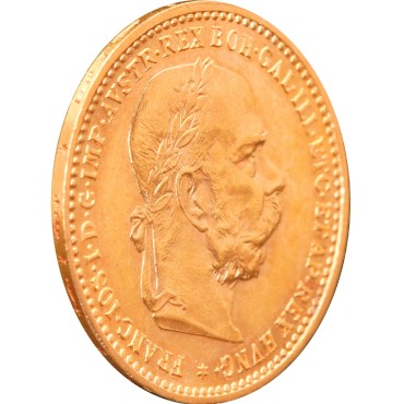 Золота монета 10 Крон 1896 Австрія