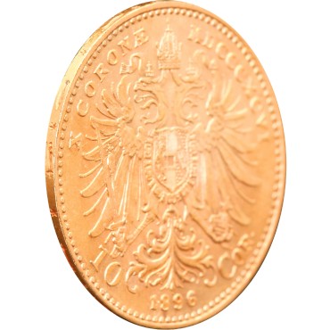 Золота монета 10 Крон 1896 Австрія