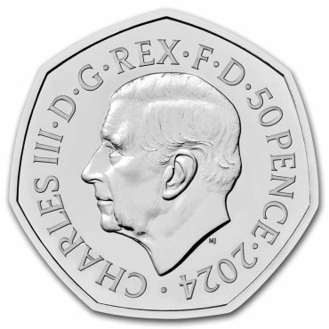 Монета Зоряні Війни: Хан Соло і Чубакка 50 пенсів 2024 Великобританія