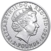 Серебряная монета 1oz Британия 2 английских фунта 2015 Британия