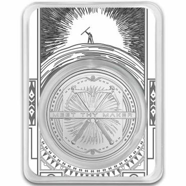 Срібний раунд 1oz Дюна 2: Познайомтеся Зі Своїм Творцем США