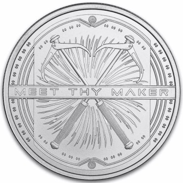 Срібний раунд 1oz Дюна 2: Познайомтеся Зі Своїм Творцем США