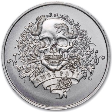 Срібний раунд 2oz Amor Fati США