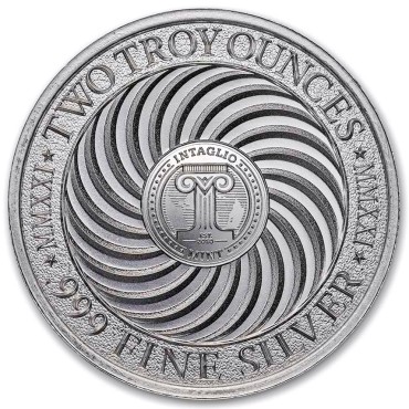 Срібний раунд 2oz Amor Fati США