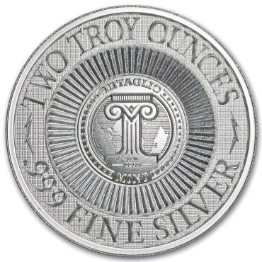 Срібний раунд 2oz Череп США