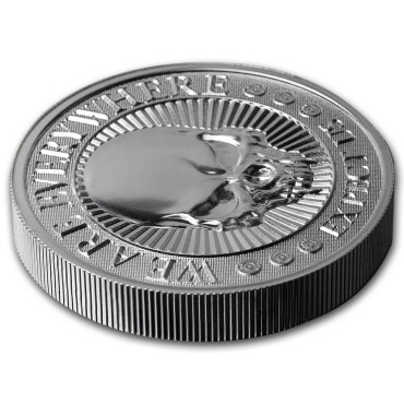 Серебряный раунд 2oz Череп США