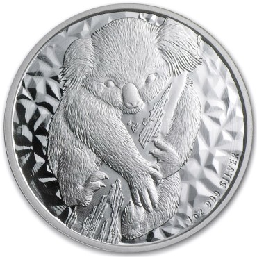 Серебряная монета 1oz Коала 1 доллар 2007 Австралия