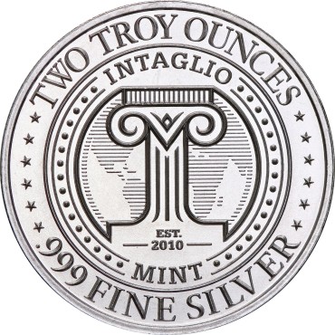 Серебряный раунд 2oz Fiat Justitia Ruat Cælum США